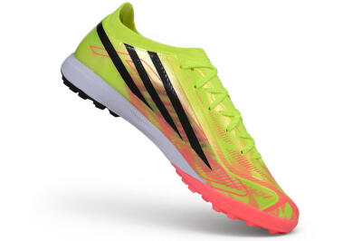 Adidas F50 Hyperfast Elite TF Artificial Turf Soccer Shoes - Yellow/Solar Yellow/Lucid Pink