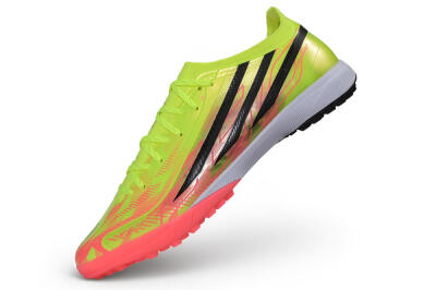 Adidas F50 Hyperfast Elite TF Artificial Turf Soccer Shoes - Yellow/Solar Yellow/Lucid Pink