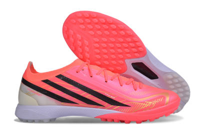 Adidas F50 Hyperfast Elite TF Artificial Turf Soccer Shoes - Pink/Solar Pink/Black
