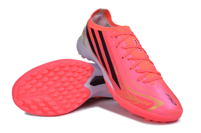 Adidas F50 Hyperfast Elite TF Artificial Turf Soccer Shoes - Pink/Solar Pink/Black