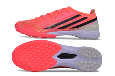 Adidas F50 Hyperfast Elite TF Artificial Turf Soccer Shoes - Pink/Solar Pink/Black