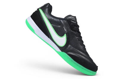Nike Tiempo Legend SE IC Indoor & Futsal Soccer Shoes - Black/Electric Green/Summit White
