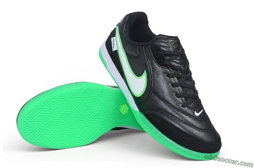 Nike Tiempo Legend SE IC Indoor & Futsal Soccer Shoes - Black/Electric Green/Summit White 3
