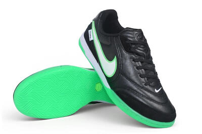 Nike Tiempo Legend SE IC Indoor & Futsal Soccer Shoes - Black/Electric Green/Summit White