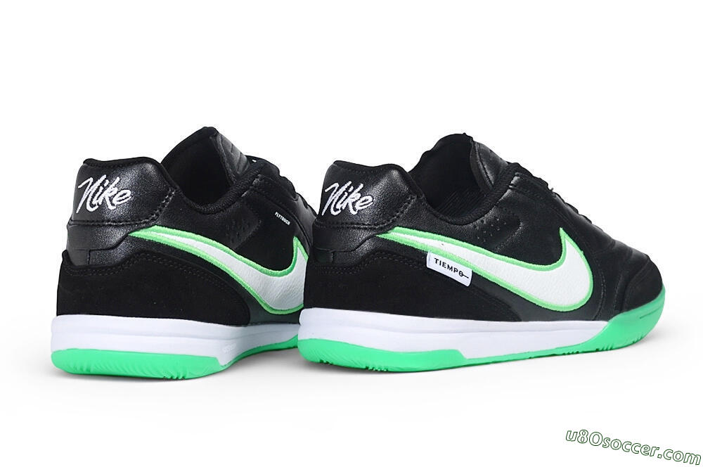 Nike Tiempo Legend SE IC Indoor & Futsal Soccer Shoes - Black/Electric Green/Summit White 6