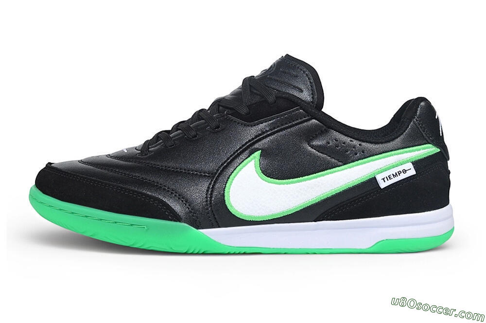 Nike Tiempo Legend SE IC Indoor & Futsal Soccer Shoes - Black/Electric Green/Summit White 2