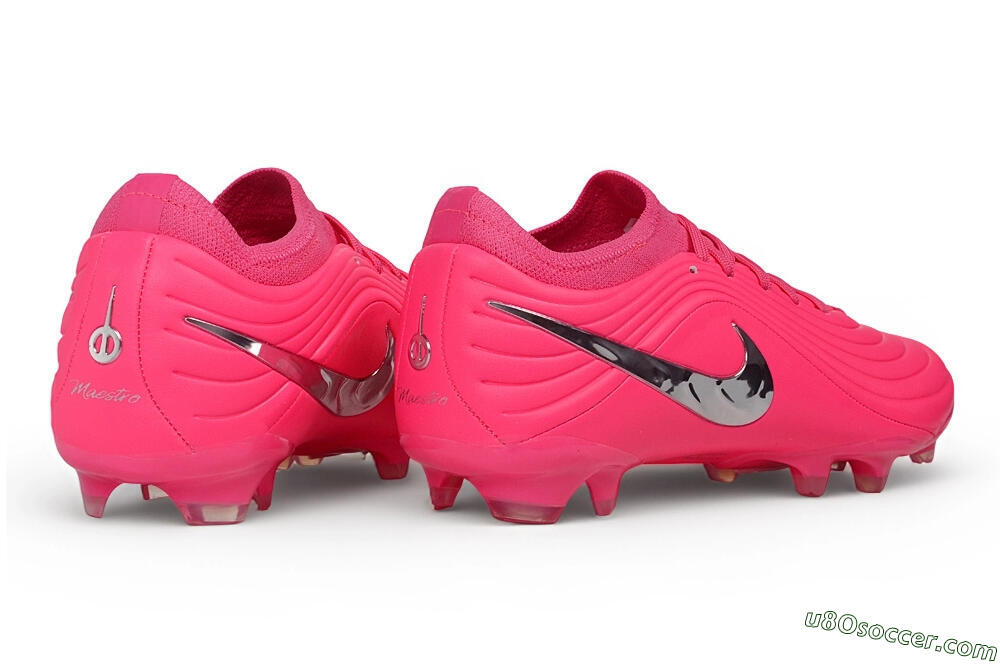 Nike Tiempo Legend 11 Elite FG Firm Ground Soccer Cleats - Pink/Hyper Pink/Metallic Silver 6