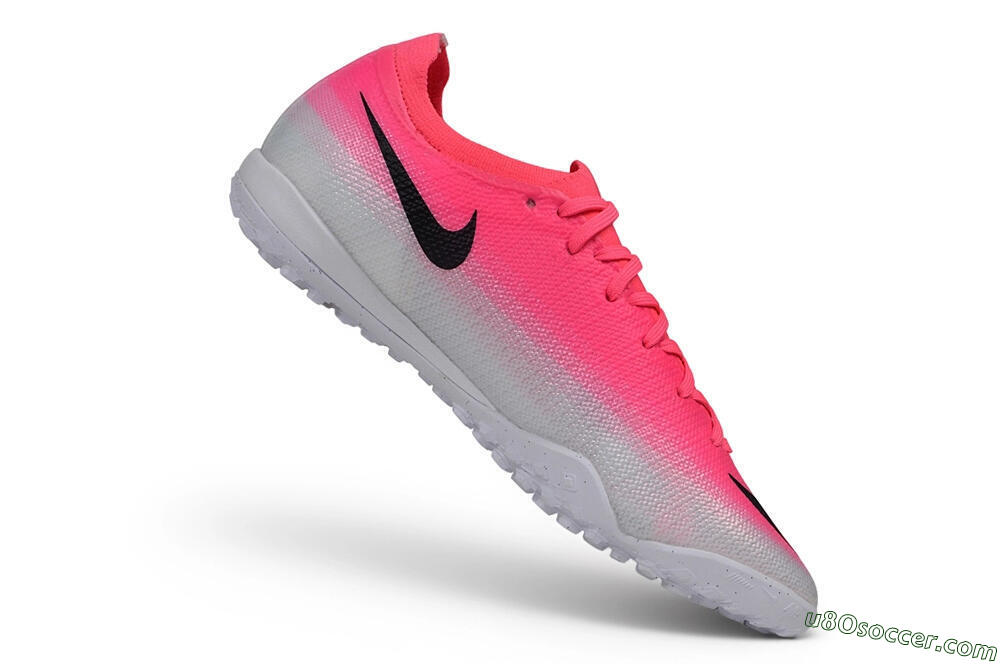 Nike Air Zoom Mercurial Vapor 17 Pro TF Artificial Turf Soccer Shoes - Pink/Hyper Pink/Platinum White 4