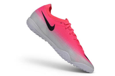 Nike Air Zoom Mercurial Vapor 17 Pro TF Artificial Turf Soccer Shoes - Pink/Hyper Pink/Platinum White