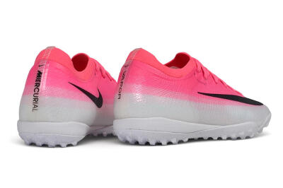 Nike Air Zoom Mercurial Vapor 17 Pro TF Artificial Turf Soccer Shoes - Pink/Hyper Pink/Platinum White