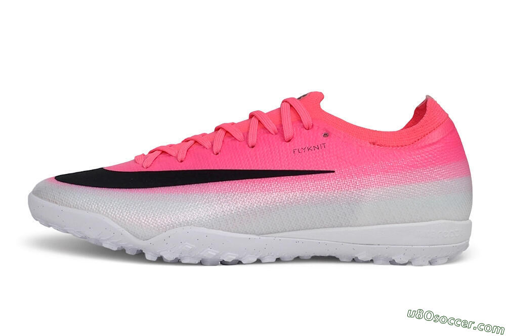 Nike Air Zoom Mercurial Vapor 17 Pro TF Artificial Turf Soccer Shoes - Pink/Hyper Pink/Platinum White 2