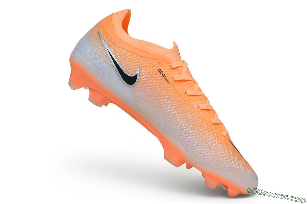 Nike Air Zoom Mercurial Vapor 17 Elite FG Firm Ground Soccer Cleats - Orange/Sunset Orange/Pearl White 4