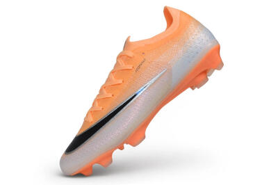 Nike Air Zoom Mercurial Vapor 17 Elite FG Firm Ground Soccer Cleats - Orange/Sunset Orange/Pearl White