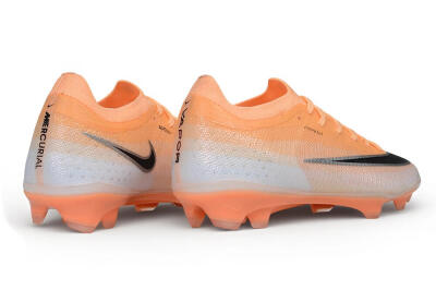 Nike Air Zoom Mercurial Vapor 17 Elite FG Firm Ground Soccer Cleats - Orange/Sunset Orange/Pearl White
