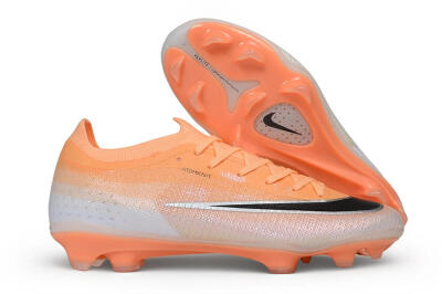 Nike Air Zoom Mercurial Vapor 17 Elite FG Firm Ground Soccer Cleats - Orange/Sunset Orange/Pearl White