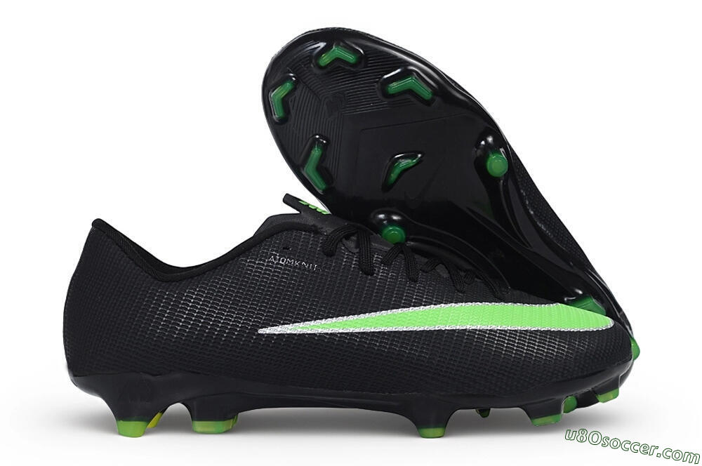 Nike Air Zoom Mercurial Superfly 11 Elite FG Firm Ground Soccer Cleats - Black/Black/Electric Green 1