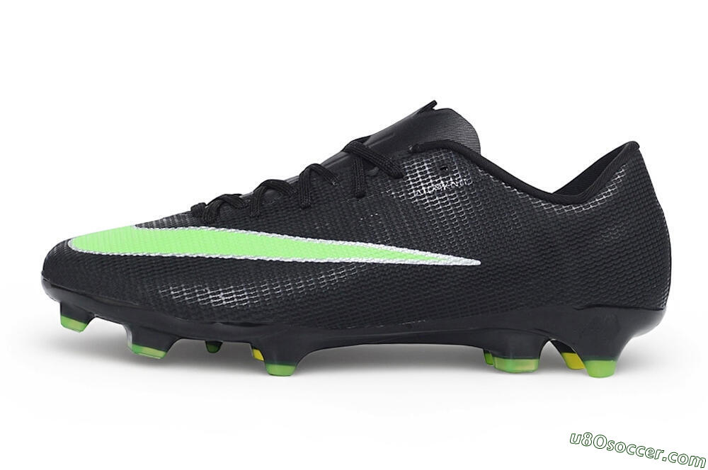 Nike Air Zoom Mercurial Superfly 11 Elite FG Firm Ground Soccer Cleats - Black/Black/Electric Green 2