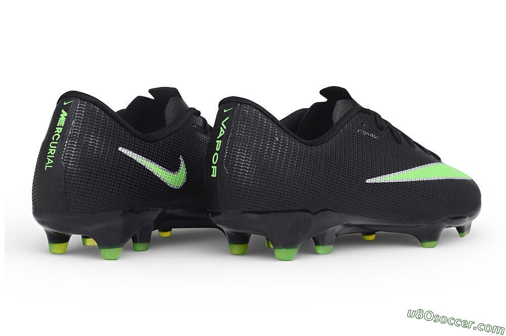 Nike Air Zoom Mercurial Superfly 11 Elite FG Firm Ground Soccer Cleats - Black/Black/Electric Green 6