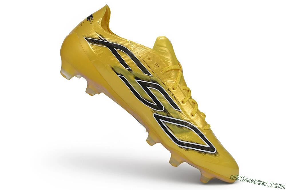 Adidas F50 Hyperfast Evo FG Firm Ground Soccer Cleats - Yellow/Solar Gold/Core Black 4