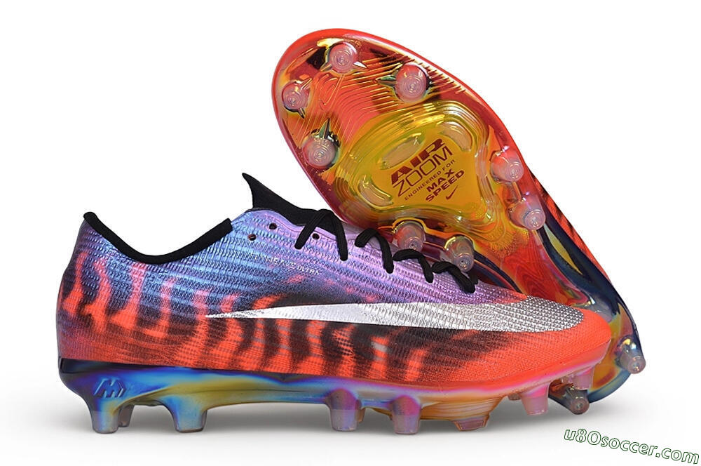 Nike Air Zoom Mercurial Superfly 11 Elite AG Artificial Grass Soccer Cleats - Orange/Sunset Orange/Iridescent Purple 1