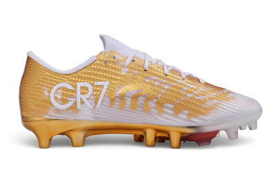 Nike Air Zoom Mercurial Superfly 11 Elite AG Artificial Grass Soccer Cleats - White/Metallic Gold/Bright Crimson