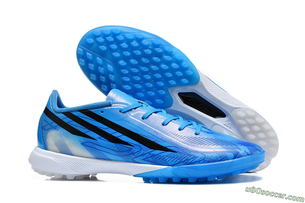 Adidas F50 Pro TF Artificial Turf Soccer Shoes - Blue/Lucid Blue/Core Black 1