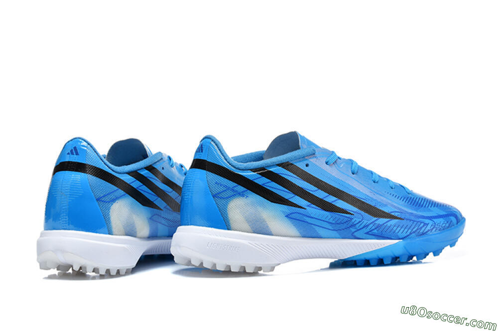 Adidas F50 Pro TF Artificial Turf Soccer Shoes - Blue/Lucid Blue/Core Black 9