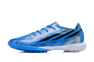 Adidas F50 Pro TF Artificial Turf Soccer Shoes - Blue/Lucid Blue/Core Black