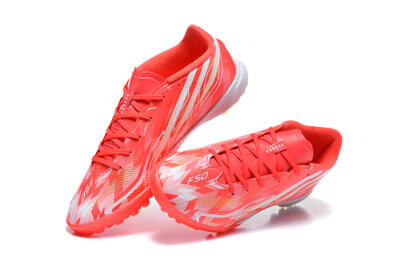 Adidas F50 Pro TF Artificial Turf Soccer Shoes - Red/Solar Red/White
