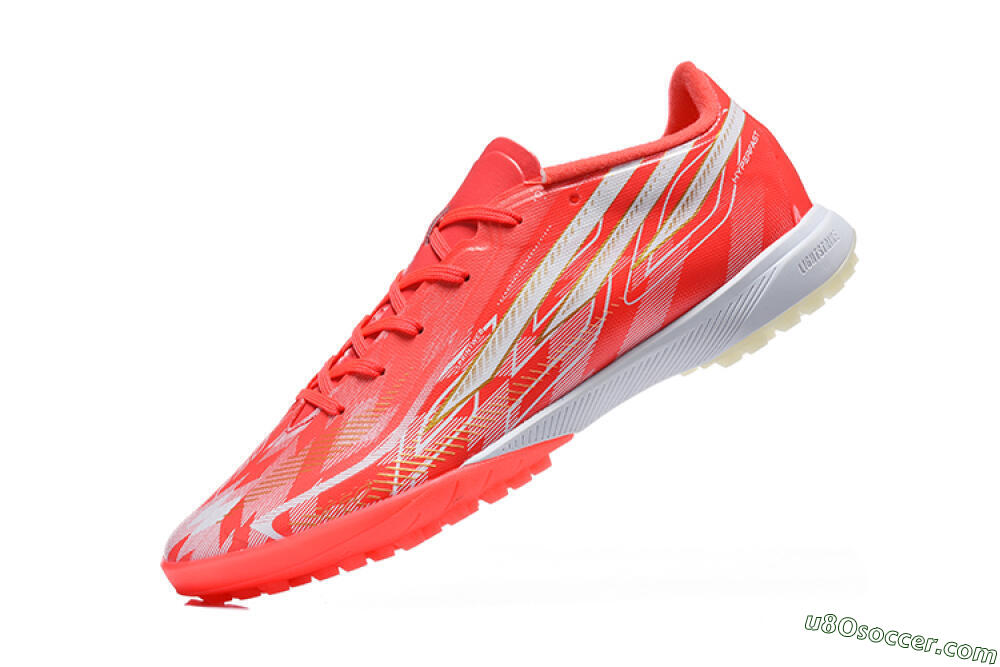 Adidas F50 Pro TF Artificial Turf Soccer Shoes - Red/Solar Red/White 8