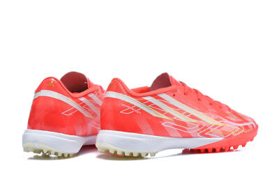 Adidas F50 Pro TF Artificial Turf Soccer Shoes - Red/Solar Red/White