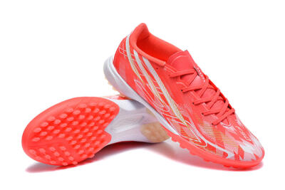 Adidas F50 Pro TF Artificial Turf Soccer Shoes - Red/Solar Red/White