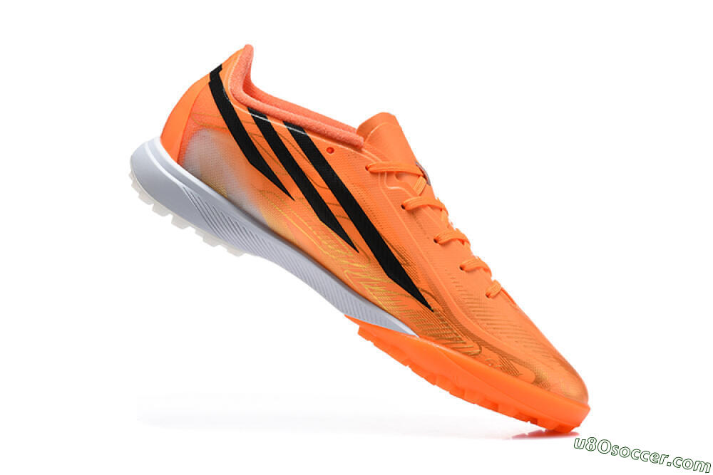 Adidas F50 Pro TF Artificial Turf Soccer Shoes - Orange/Solar Orange/Core Black 7