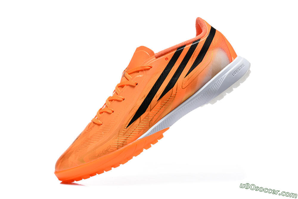 Adidas F50 Pro TF Artificial Turf Soccer Shoes - Orange/Solar Orange/Core Black 8