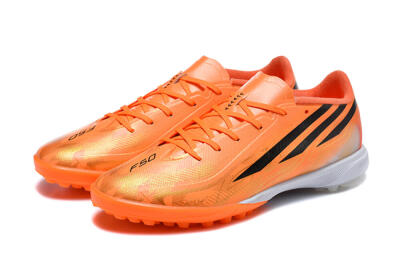 Adidas F50 Pro TF Artificial Turf Soccer Shoes - Orange/Solar Orange/Core Black