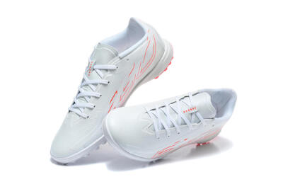 Adidas F50 Pro TF Artificial Turf Soccer Shoes - White/Cloud White/Solar Red