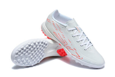 Adidas F50 Pro TF Artificial Turf Soccer Shoes - White/Cloud White/Solar Red
