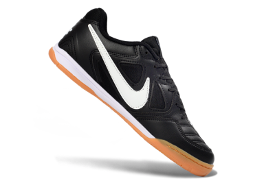 Supreme x Nike SB Gato IC Indoor & Futsal Soccer Shoes - Black/Black/Gum