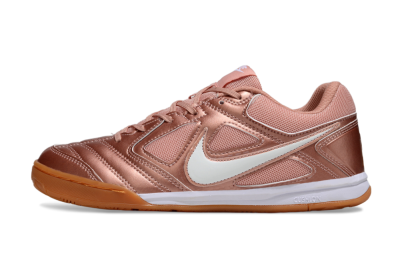 Supreme x Nike SB Gato IC Indoor & Futsal Soccer Shoes - Copper/Metallic Copper/Gum