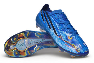 Adidas F50 Hyperfast Elite FG Firm Ground Soccer Cleats - Blue/Royal Blue/Iridescent Metallic