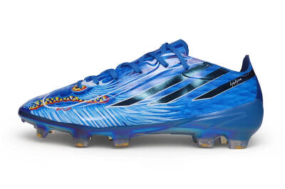 Adidas F50 Hyperfast Elite FG Firm Ground Soccer Cleats - Blue/Royal Blue/Iridescent Metallic