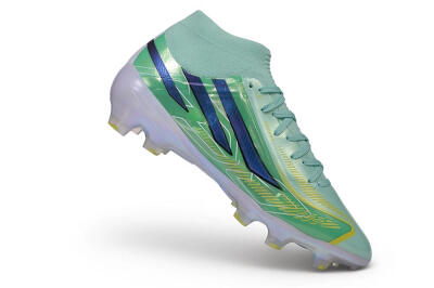Adidas F50 Hyperfast Elite FG Firm Ground Soccer Cleats - Green/Mint Rush/Lucid Blue