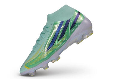 Adidas F50 Hyperfast Elite FG Firm Ground Soccer Cleats - Green/Mint Rush/Lucid Blue