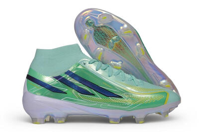 Adidas F50 Hyperfast Elite FG Firm Ground Soccer Cleats - Green/Mint Rush/Lucid Blue