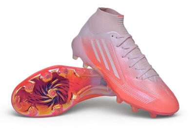 Adidas F50 Hyperfast Elite FG Firm Ground Soccer Cleats - Pink/Sunset Pink/Iridescent Violet