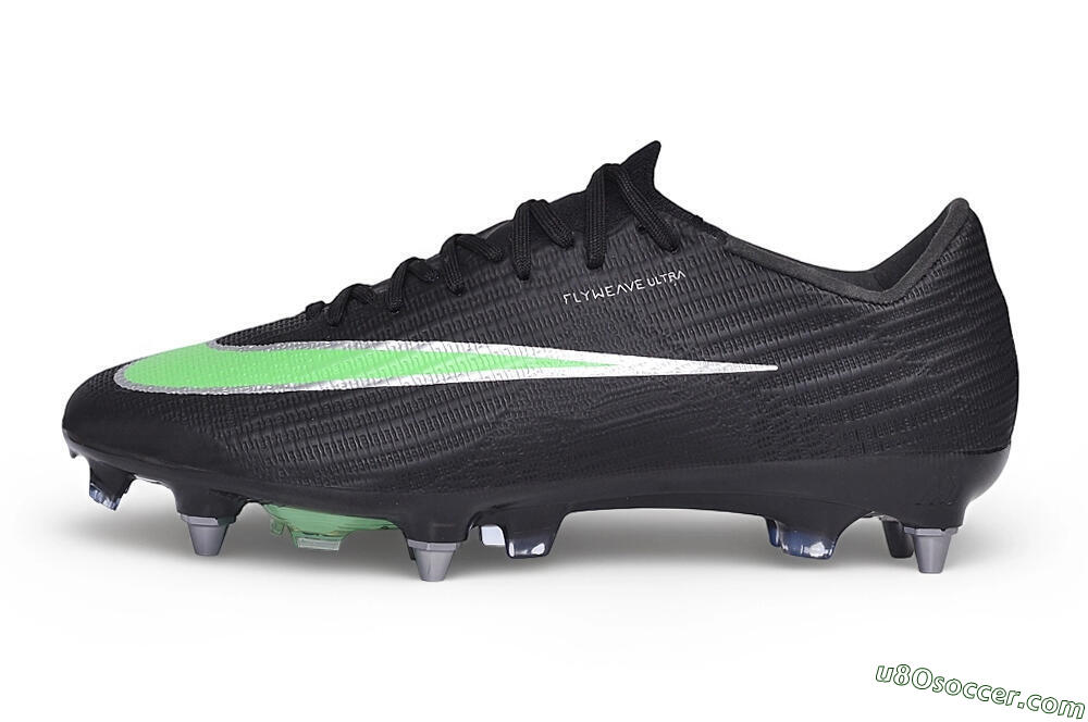 Nike Air Zoom Mercurial Superfly 11 Elite SG Soft Ground Soccer Cleats - Black/Black/Electric Green 2