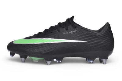 Nike Air Zoom Mercurial Superfly 11 Elite SG Soft Ground Soccer Cleats - Black/Black/Electric Green