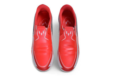 Adidas F50 Elite Laceless TF Artificial Turf Soccer Shoes - Red/Solar Red/Cloud White