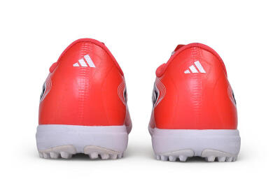 Adidas F50 Elite Laceless TF Artificial Turf Soccer Shoes - Red/Solar Red/Cloud White