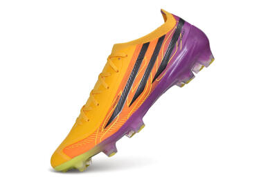 Adidas F50 Elite FG Firm Ground Soccer Cleats - Yellow/Solar Gold/Team Purple